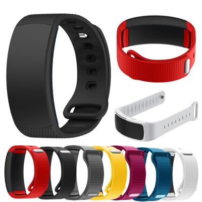 China For Samsung Gear Fit 2 Silicone Wtistband Strap For Samsung Gear Fit Pro Wristband 2 Belt For Samsung Gear Fit2 SM-R360 for sale