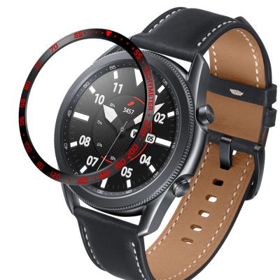 China For Samsung Galaxy Watch 3 Bezel Ring For Samsung Galaxy Watch 3 41mm 45mm Stainless Steel Protector Case Cover for sale