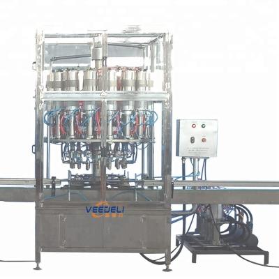 China High Speed ​​Automatic Beverage Aerosol Can Filling Machine For Aerosol Freon Filling for sale