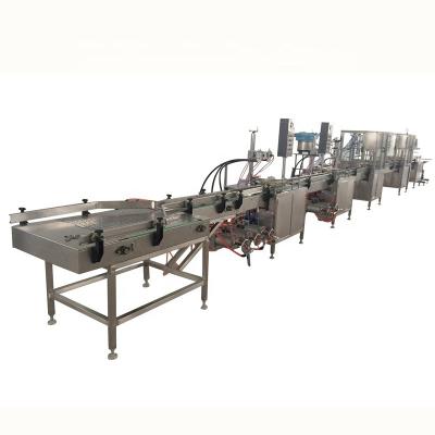 China Full Automatic Beverage Aerosol Filling Machine PU Foam Filling Machine for sale