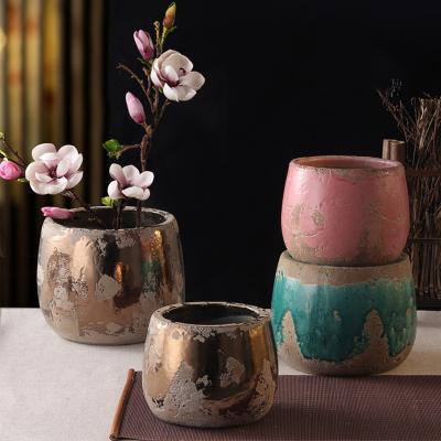 China Europe Planters Hot Selling High Quality Ceramic Flowerpot Restore Ancient Ways To Plant Pots for sale