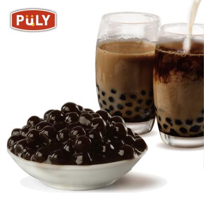 China Instant Frozen Instant HALAL MEAT Boba Tapioca Pearl Bubble Tea (Chocolate) for sale