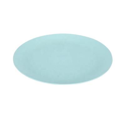 China Modern biodegradable natural bamboo fiber PLA dish, tableware for sale