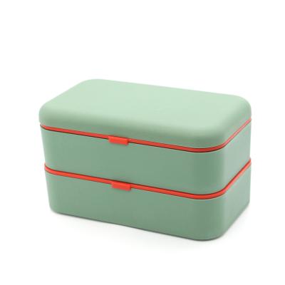 China Western 100% biodegradabler lunch box, bento box, food new PLA bamboo fiber container for sale