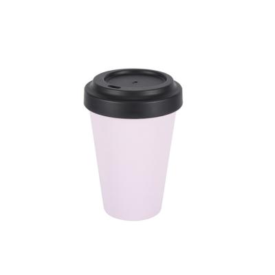 China Eco Sustainable PLA Fiber Reusable Bamboo Coffee Mug, Travel Mug for sale