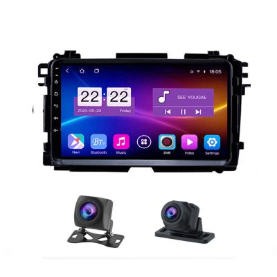 China TONEW Car DVD DVR Dual Camera Android GPS Multimedia 10.0 For Honda VEZEL 2015-2017 Car Stereo DVD Player for sale