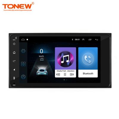 China Universal Automotive Android 10 Car Multimedia Player Car Radio Stereo For Toyota VIOS CROWN CAMRY HIACE PREVIA COROLLA RAV4 2DIN DVD for sale