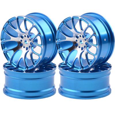 China Vehicles & Remote Control Toys 4Pcs 7Y Aluminum Alloy Spoke Wheel Hub Rims For 1/10 RC On-Road Drift Sakura Traxxas HSP Tamiya HPI Kyosho RedCat for sale