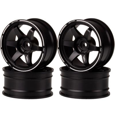 China Vehicles & Remote Control Toys 4P Aluminum Wheel Rims Hub For RC HPI HSP TRX-4 TRX4 T4 Tamiya CC01 D90 D110 MST TF2 Kyosho RedCat 1/10 On-Road Drift Drift 1/10 for sale