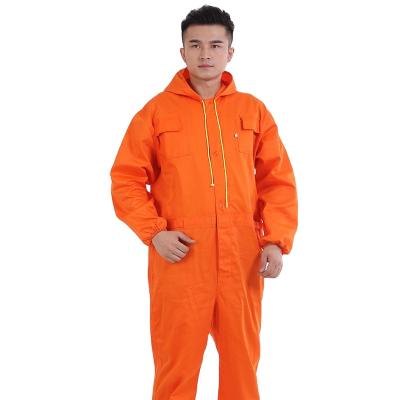 China Factory Workshop Windproof Hooded Repair Repair Dust Prevention Spray Paint Wear Resistant Work Clothing for sale