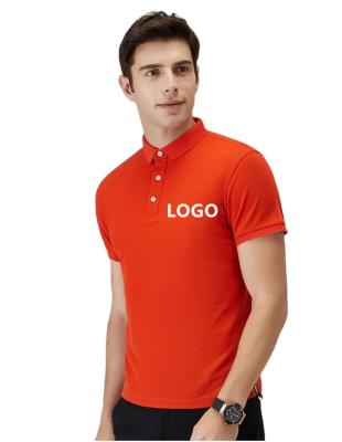 China CS-8189 Anti-wrinkle Copper Ammonia Workwear Fiber Customized Polo Shirt for sale