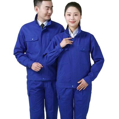 China Wholesale Anti Shrink Can Be Printed And Embroidered Word Men Women Work Clothing for sale