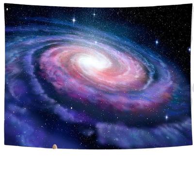 China Simple Cosmic Colorful Universe Tapestry 3D Tapestry Space Starry Sky Tapestry For Living Room Dorm Home Decor for sale