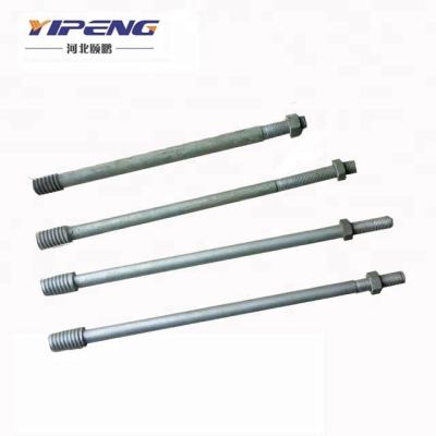 China High Voltage High Voltage Insulator Shaft / Insulator Bolt / Crossarm Pin For Insulator Crossarm Insulators Accessory Pin Color: Silver White for sale