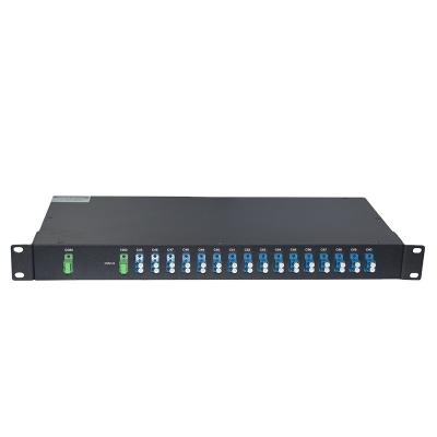 China Equipment Passive 16 Channels DWDM Fiber Optic DWDM Mux/Demux Multiplexer for sale