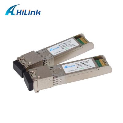 China FTTX WDM 10Gb/s Ethernet Tx1490/Rx1550nm Tx1550/Rx1490nm SMF Fiber Optic SFP Module for sale