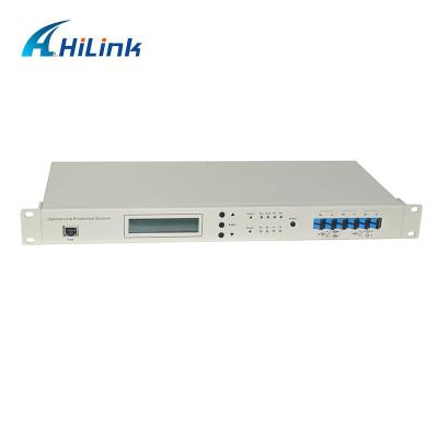 China Optical Fiber Line Automatic Switch Protection CWDM/DWDM System OLP 1:1/1+1 Double Fiber Equipment for sale