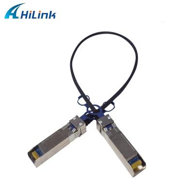 China FTTX 10G DAC Copper Twinax Cable 10GBASE 10G Passive SFP to 10G DAC Direct Attach Cable 0.5M for sale