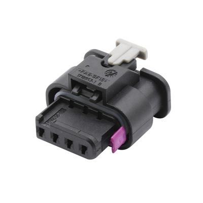 China 1-1670918-1 1-1718645-1 TE 4 Pin Automotive Wire Harness Connector Auto Sensor Connector for sale