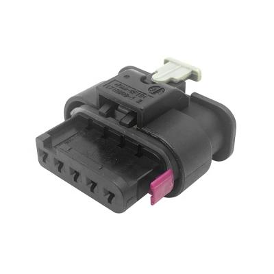 China Automotive 1718808-1/4F0 973 705 Automotive Sensor Connector 5 Pin VW Air Flow Meter Receptacle Connector for sale