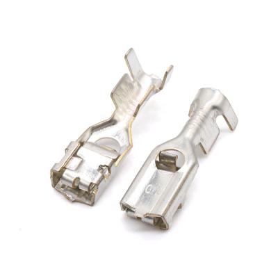 China Wire Connecting DJ627-4.8*0.8B Automotive Cable Connecting Hooks 4.8 Series Brass Terminal for sale