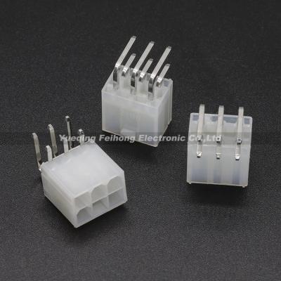 China Automotive 5569-6WAN 6 Pin Wire To Board Connector 4.2mm Pitch Connector Wafer With 90 Degree for sale