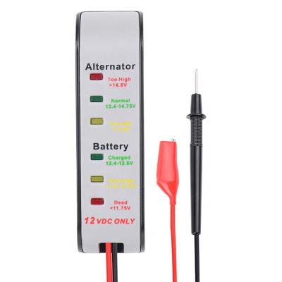 China For All12-Volt Ground System 12V Digital Battery Alternator Tester Car Battery Negative Tester for sale