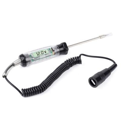 China 6v/12v/24v 30V Universal Electrical Circuit Continuity Tester Pen Long Power Probe Tester Pen Voltage for sale