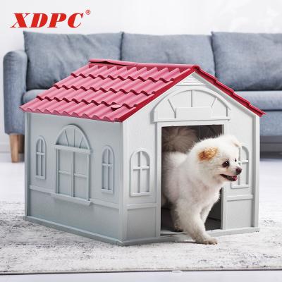 China XDPC Sustainable Luxury Plastic Pet Cages Kennel Kennel For Sale for sale