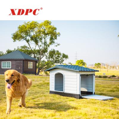 China Viable Outdoor Double Door Pet Cage Dog Kennel Buildings House For Sale for sale