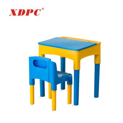 China Kindergarten Kids Modern Cheap Portable Kids Study Folding Desk And Chair for sale