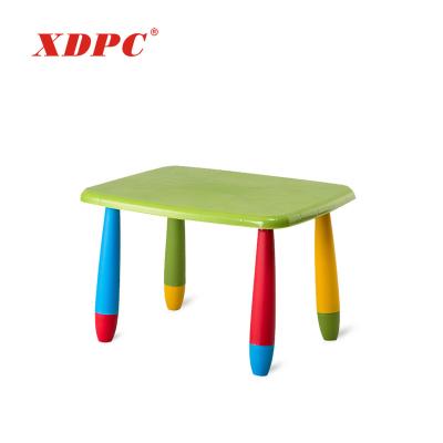 China Eco-friendly light used plastic kids preschool furniture study reading table for sale for sale