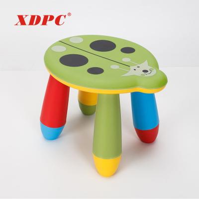 China Eco-friendly Portable Moroccan Kids Small Bedroom Furniture Kids Plastic Foot Stool for sale