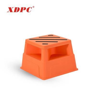 China Eco-friendly Portable Kindergarten Furniture Square Baby Toddler Padded Plastic Step Stool for sale