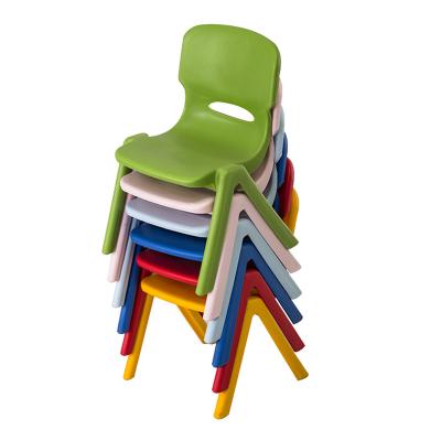 China Wholesale Eco-Friendly Cheap Stackable Child Kindergarten Plastic Chair Small Furniture for sale