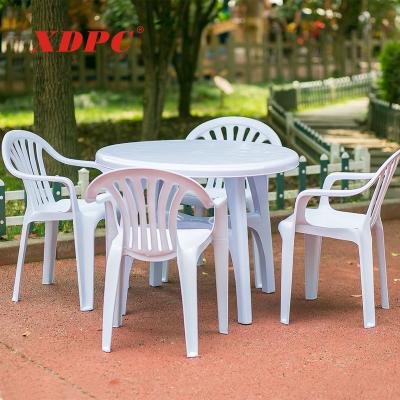 China Eco - Friendly Cheap Outdoor Plastic Used Restaurant Tables And Chairs for sale