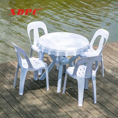 China Hot Sale Plastic Tea Tables And Chairs Eco - Friendly Used For Restaurants for sale