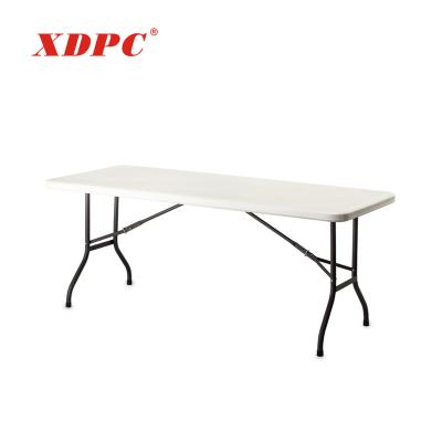 China Eco-friendly Plastic Collapsible Folding Table Outdoor Reception Picnic Camping Banquet Wedding for sale