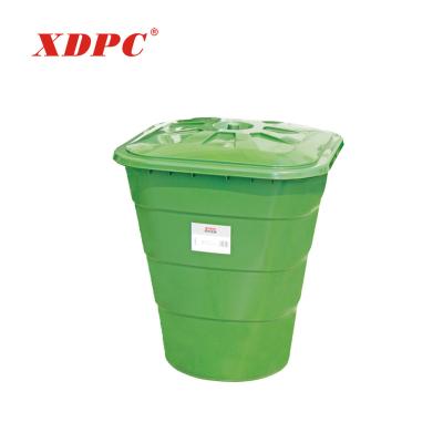 China Wholesale Chinese Custom Large Round Storage Bucket Plastic Bucket With Lid for sale