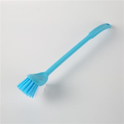 China Durable Multifunctional Plastic Clean Brush Dish Washing Brush Long Handle Pot Cleaning Brush For Kitchen for sale