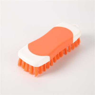 China Sustainable Household Wholesale Goods Plastic Rectangle Clothes Wash Laundry Cloth Cleaning Brush for sale