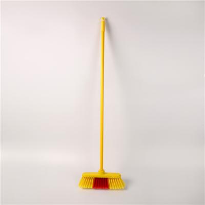 China Colorful Plastic Magic Soft Broom And Broom Brushes Household Durable Multifunctional Long Handle for sale