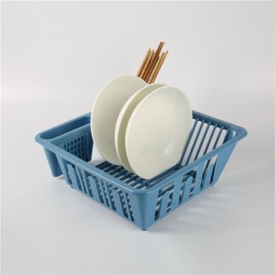 China Kitchen Sink Drain Basket Wash Multifunctional Sustainable Fruit Vegetables Dish Platter Storage Plastic Basket for sale