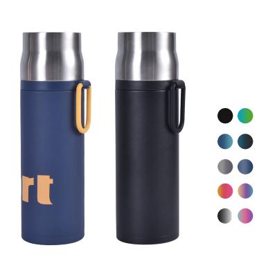 China TAFUCO Water Bottle Vacuum Flasks Sustainable Metal Customized Thermos Sport Eco Friendly Fitness Stainless Steel Frosted Water Bottles for sale