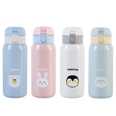 China PORTABLE Cute Flask Mini Thermos Hot Baby Kids Thermos Cups Baby Drinks Tafuco Water Bottle And Cold Thermos Bottle For Child for sale