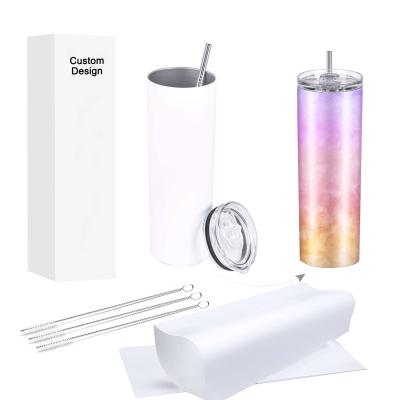 China Amazon PORTABLE Top Selling 20oz Sublimation Blanks Lean Straight Tapered Tumbler for sale