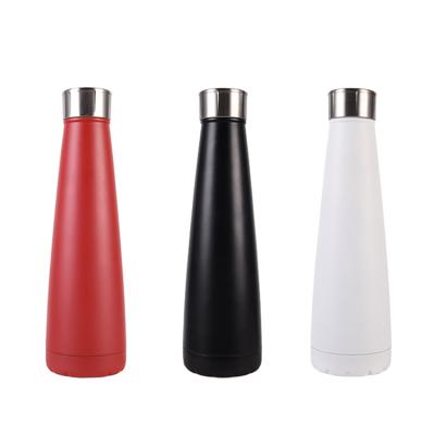 China TAFUCO Sustainable Cola Shape Vacuum Insulated Stainless Steel Eco Friendly Insulated Sports Drink Water Bottle for sale