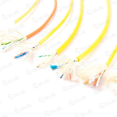 China Marine ROVs& 2*2*26AWG Oil and Gas Diving Twisted Pair Two AUVS Robot Umbilical Cable ROV Underwater Lanyard for Small ROV for sale