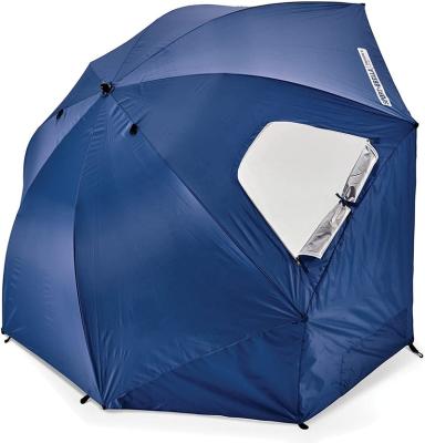 China UV-Resistant Outdoor Patio Camping Pop Up Sport-Brella Premium UPF 50+ Beach Umbrella Shelter for Sun and Rain Picnic Fishing Umbrella Tent for sale