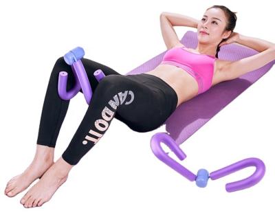 China Factory Price S Shaped Leg Training Clip Eco-friendly Full Body PVC Fitness Training Apparatus Yoga Equipment Multi Leg Sling for sale